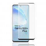 Wholesale 3D Tempered Glass Full Screen Protector with Working Adhesive In Screen Finger Scanner for Samsung Galaxy Galaxy S20+ Plus (6.7in) (Black)